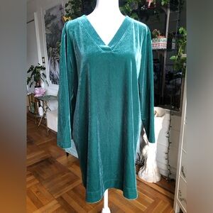 LANDS END VELVET SWEATER 🍃